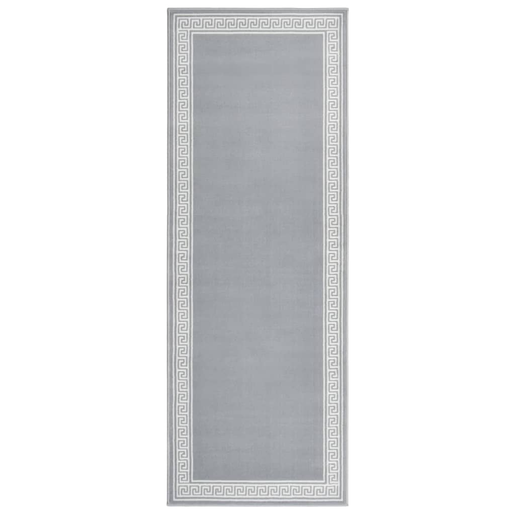 Teppichläufer BCF Grau mit Motiv 80x200 cm