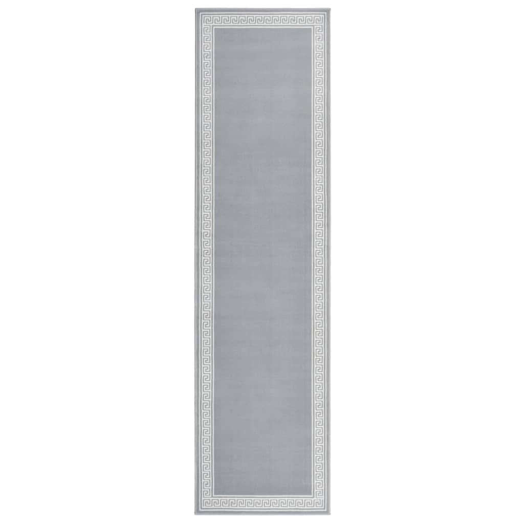 Teppichläufer BCF Grau mit Motiv 80x350 cm