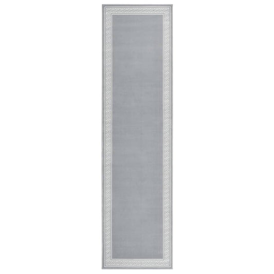 Teppichläufer BCF Grau mit Motiv 80x350 cm