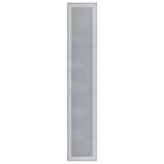 Teppichläufer BCF Grau mit Motiv 80x450 cm