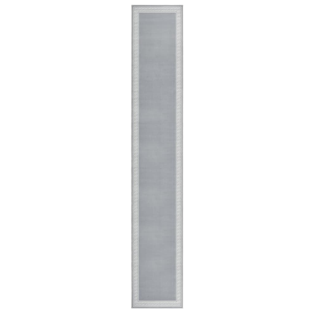 Teppichläufer BCF Grau mit Motiv 80x500 cm