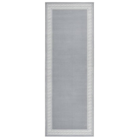 Teppichläufer BCF Grau mit Motiv 100x250 cm