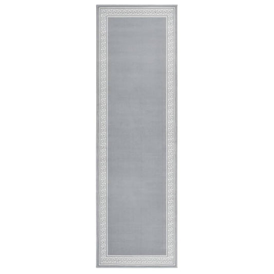 Teppichläufer BCF Grau mit Motiv 100x350 cm