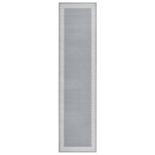 Teppichläufer BCF Grau mit Motiv 100x450 cm