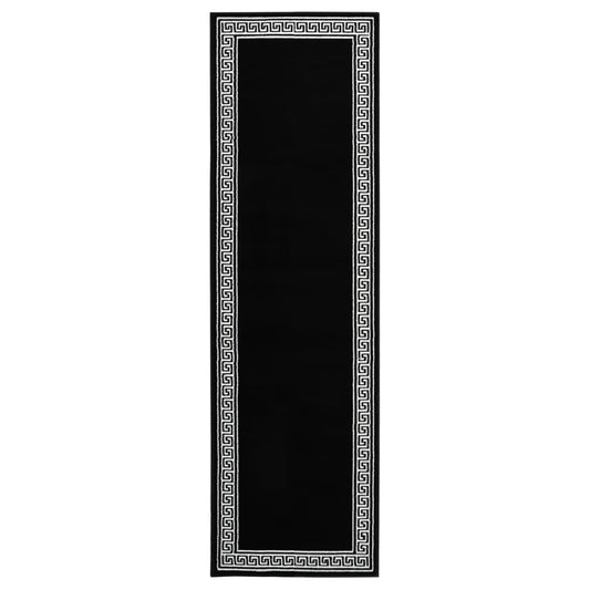 Teppichläufer BCF Schwarz mit Motiv 60x200 cm