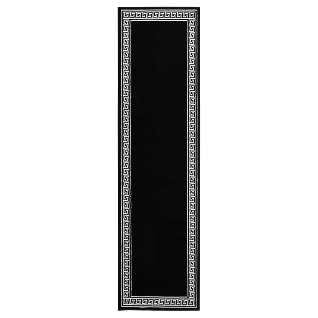 Teppichläufer BCF Schwarz mit Motiv 60x250 cm