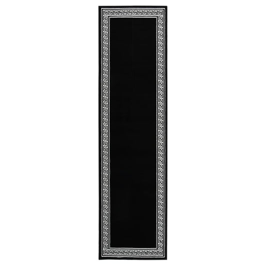 Teppichläufer BCF Schwarz mit Motiv 60x250 cm