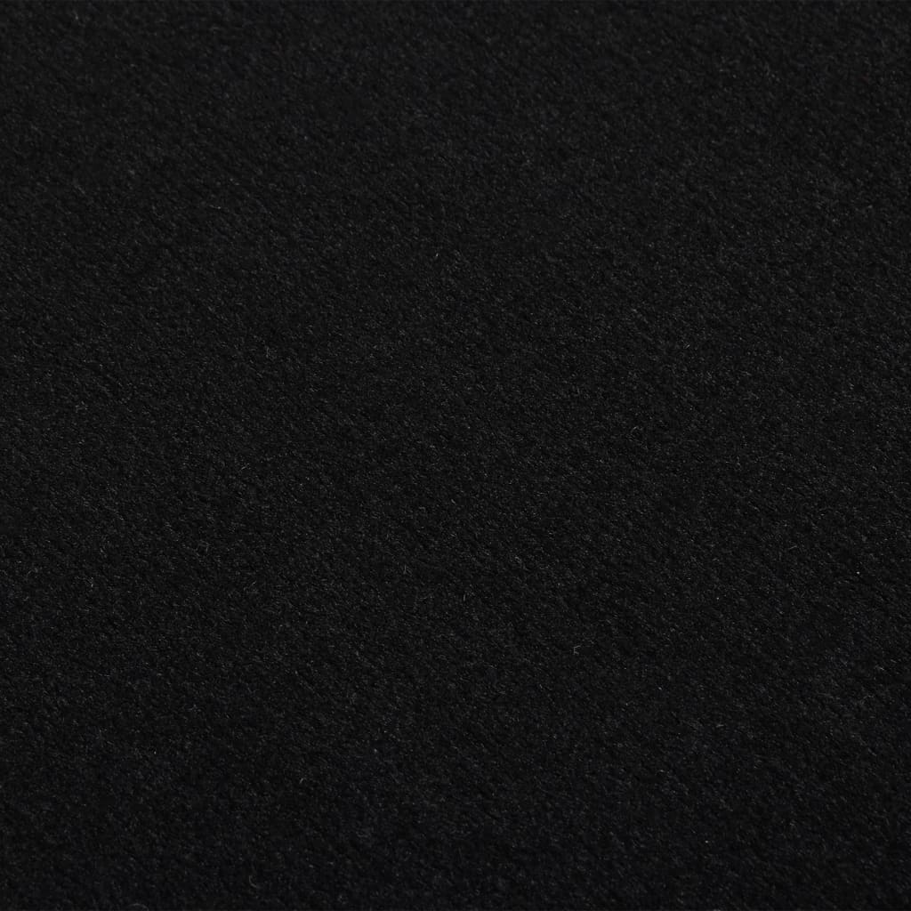 Teppichläufer BCF Schwarz mit Motiv 80x350 cm