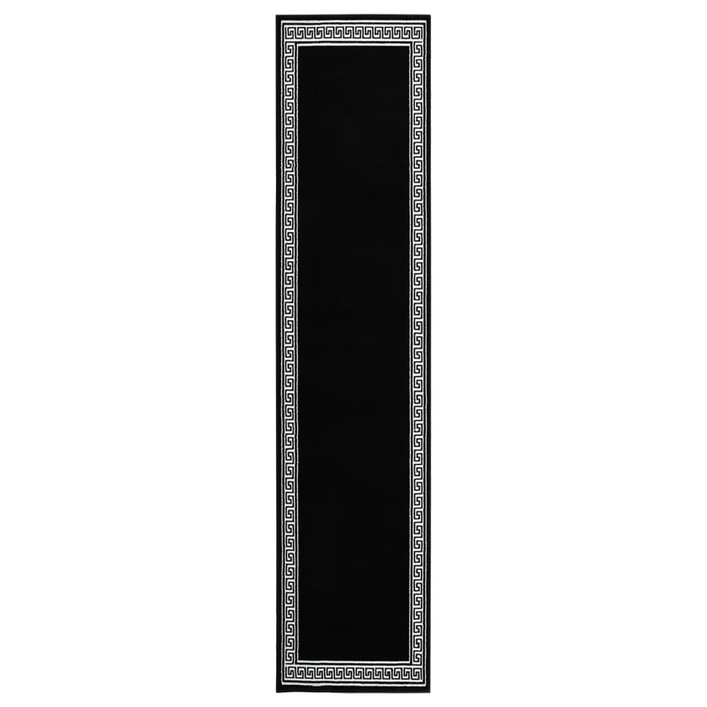 Teppichläufer BCF Schwarz mit Motiv 80x450 cm