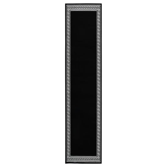 Teppichläufer BCF Schwarz mit Motiv 80x450 cm