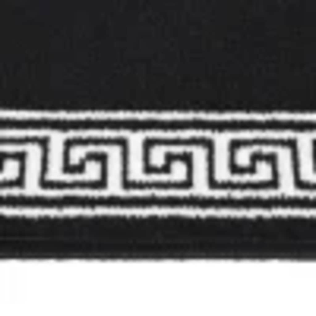 Teppichläufer BCF Schwarz mit Motiv 80x450 cm