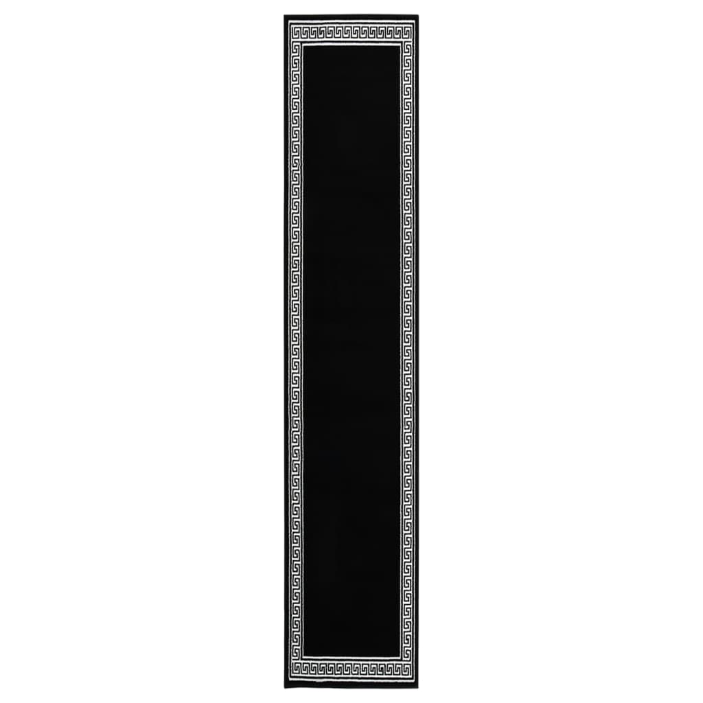 Teppichläufer BCF Schwarz mit Motiv 80x500 cm