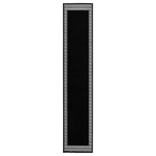 Teppichläufer BCF Schwarz mit Motiv 80x500 cm
