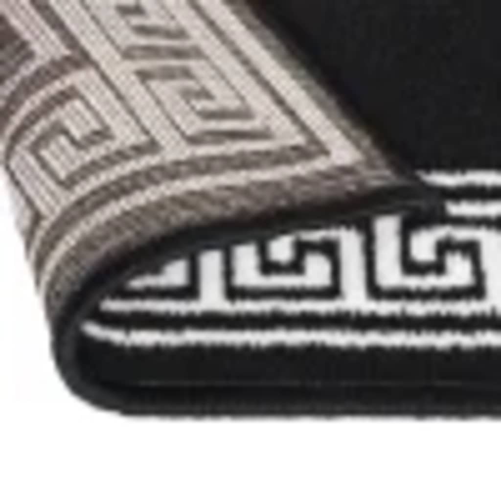 Teppichläufer BCF Schwarz mit Motiv 80x500 cm