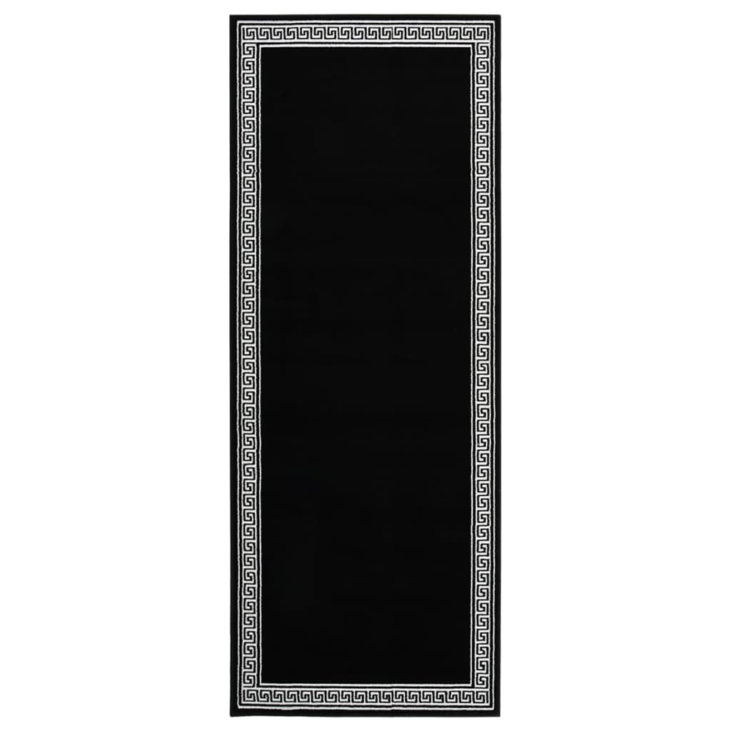 Teppichläufer BCF Schwarz mit Motiv 100x300 cm