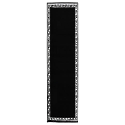 Teppichläufer BCF Schwarz mit Motiv 100x450 cm