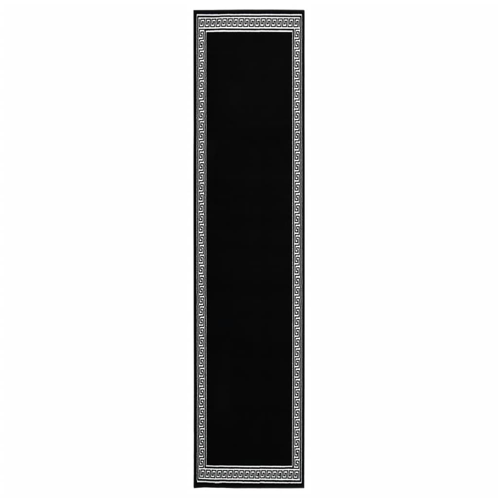 Teppichläufer BCF Schwarz mit Motiv 100x500 cm