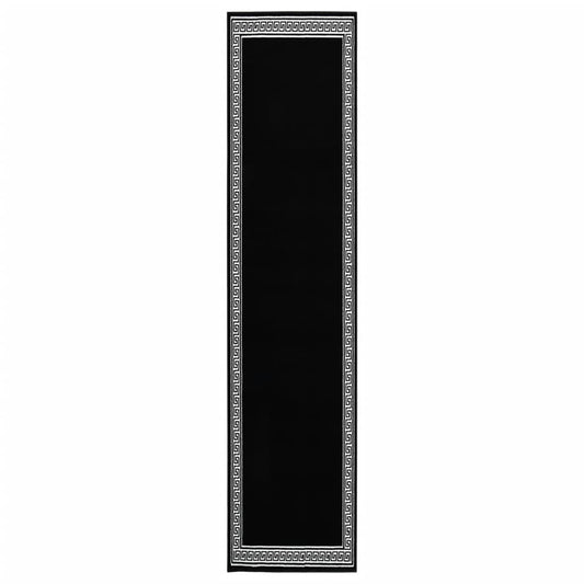 Teppichläufer BCF Schwarz mit Motiv 100x500 cm