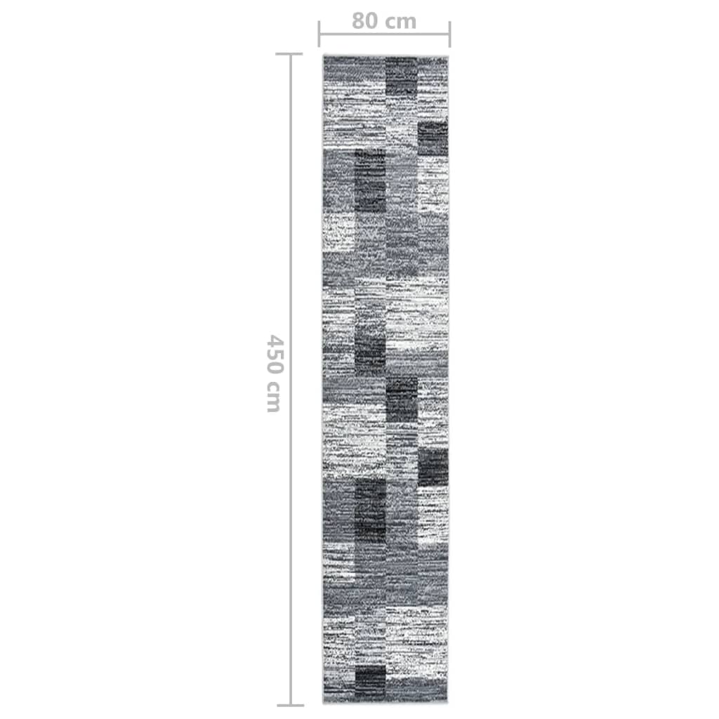 Teppichläufer BCF Grau 80x450 cm