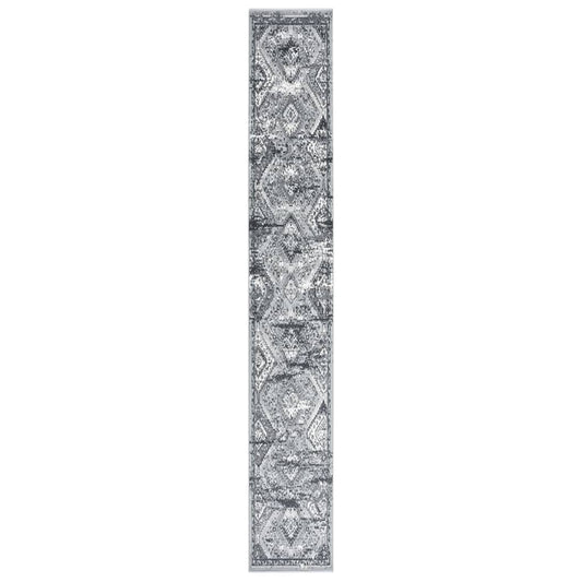 Teppichläufer BCF Orientalisch Grau 60x400 cm