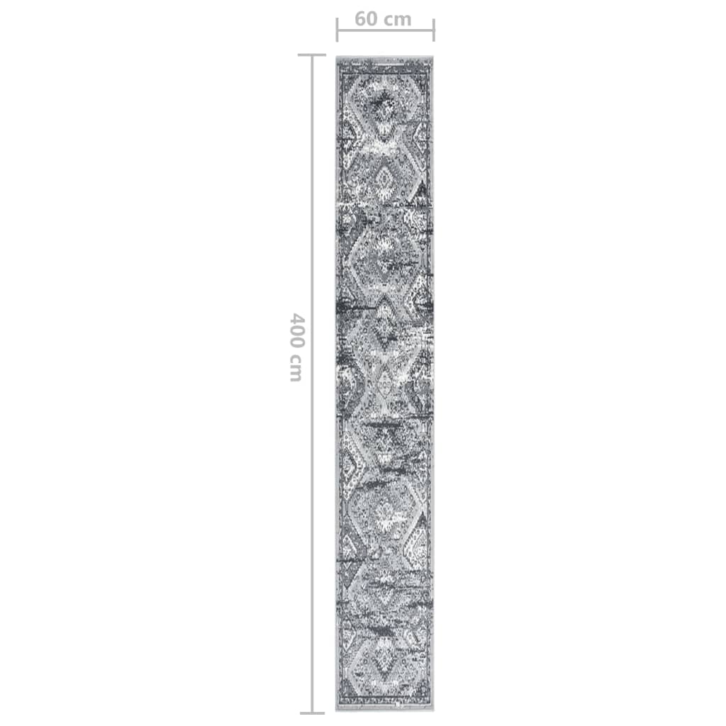 Teppichläufer BCF Orientalisch Grau 60x400 cm