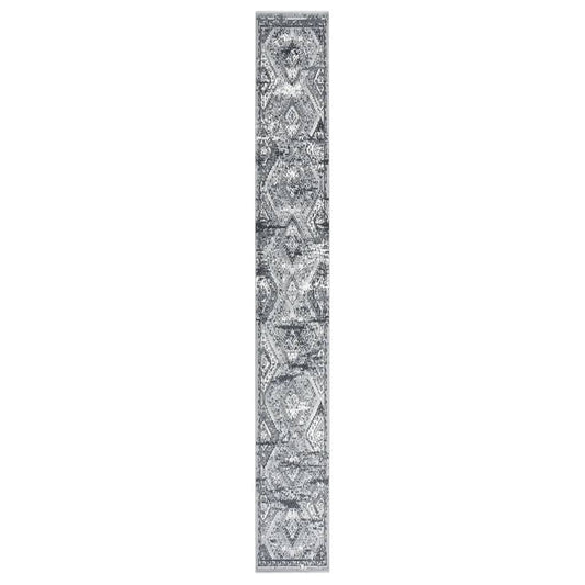 Teppichläufer BCF Orientalisch Grau 60x500 cm