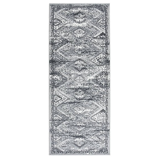 Teppichläufer BCF Orientalisch Grau 100x250 cm