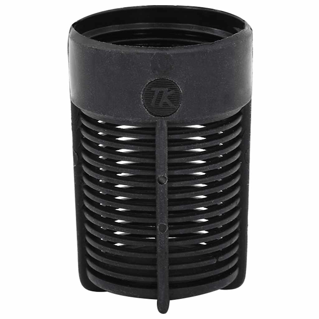 Saugschlauch mit PVC-Anschlüssen Schwarz 1" 7 m PVC
