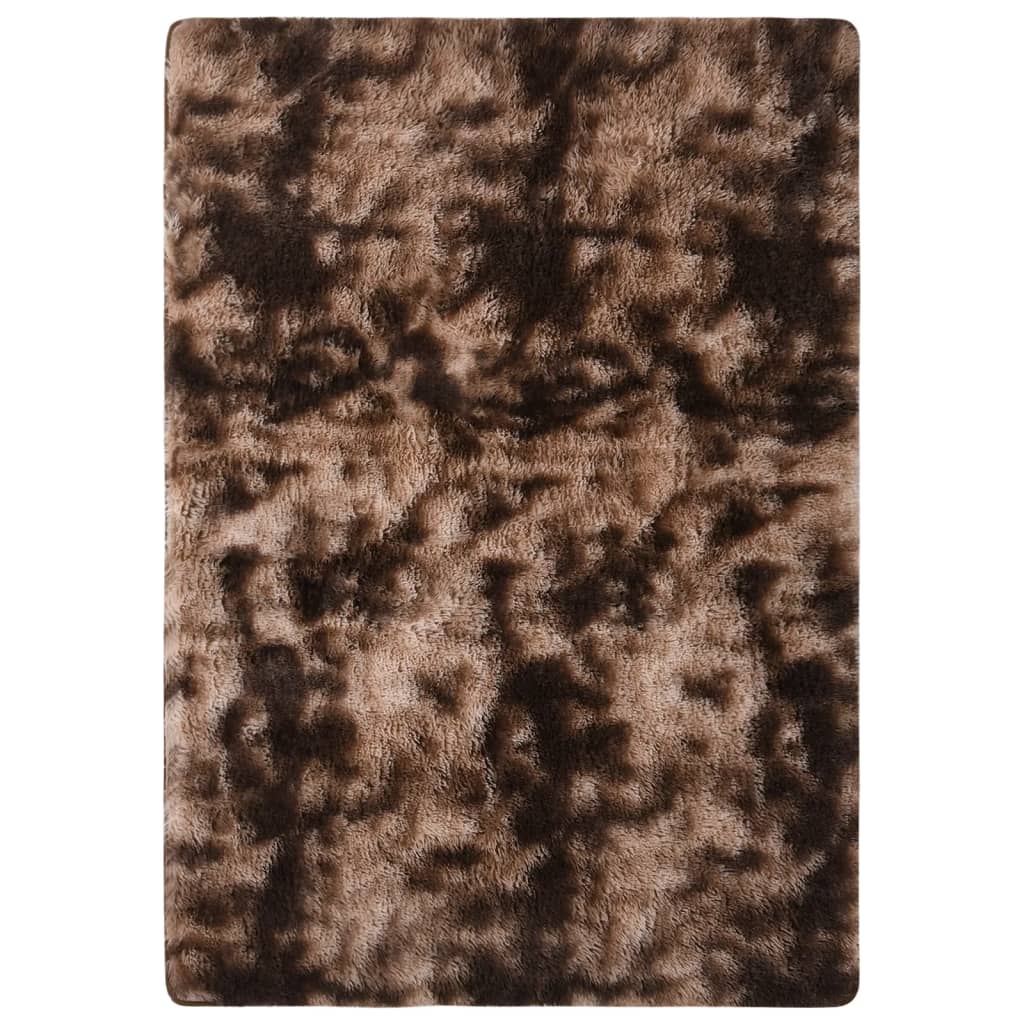 Shaggy-Teppich Taupe 170x120 cm