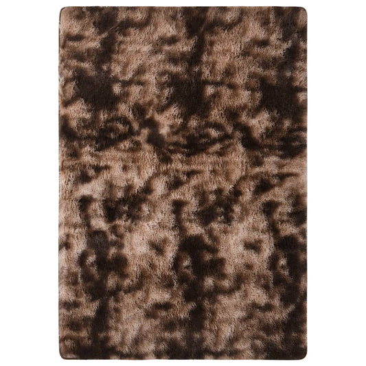 Shaggy-Teppich Taupe 170x120 cm