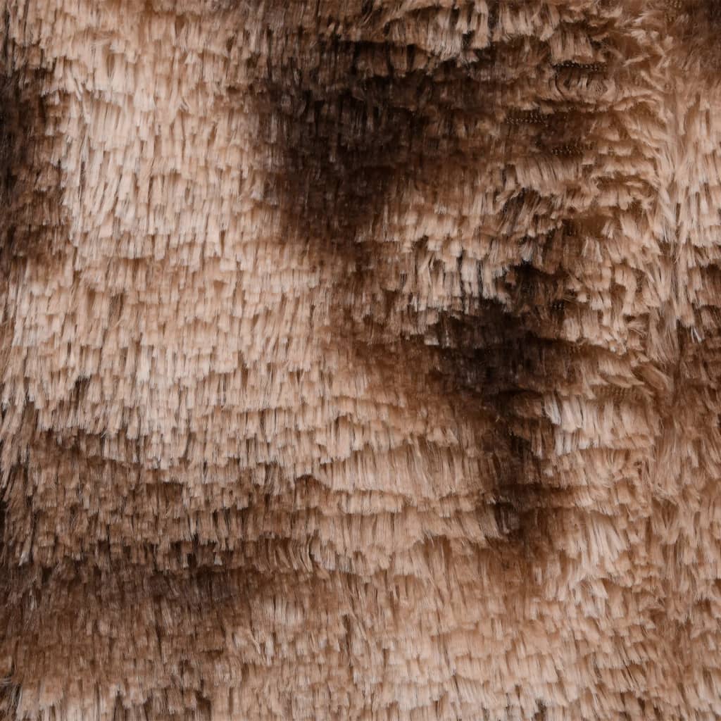 Shaggy-Teppich Taupe 170x120 cm