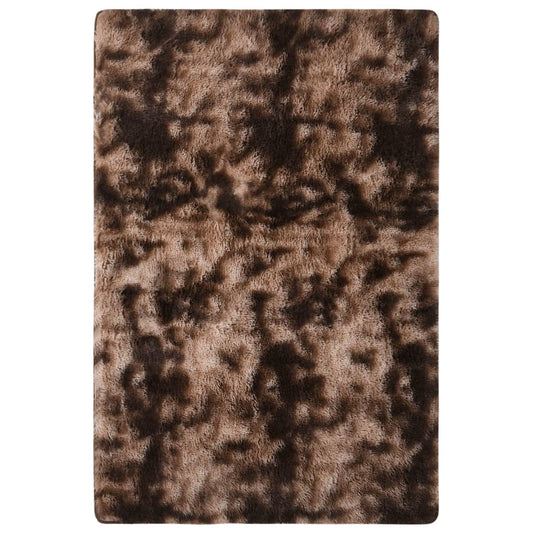 Shaggy-Teppich Taupe 200x140 cm