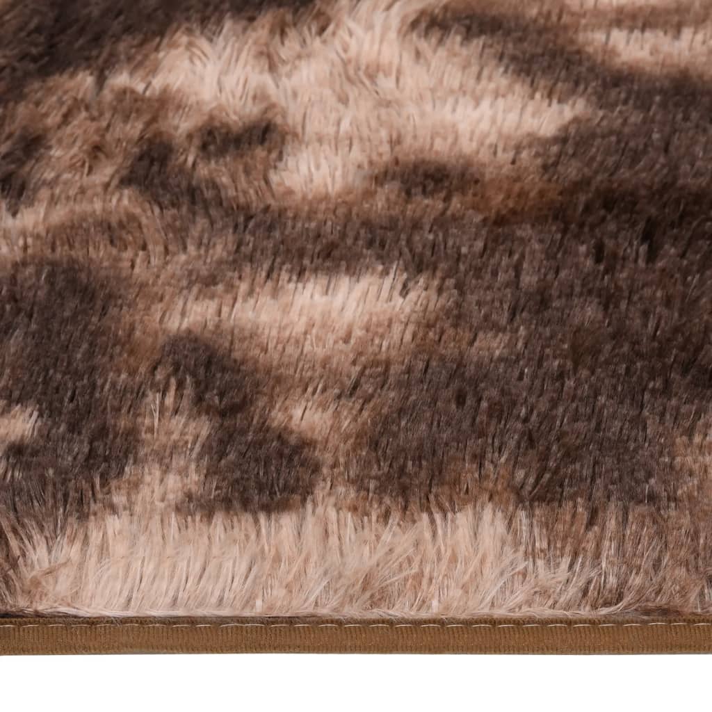 Shaggy-Teppich Taupe 270x180 cm