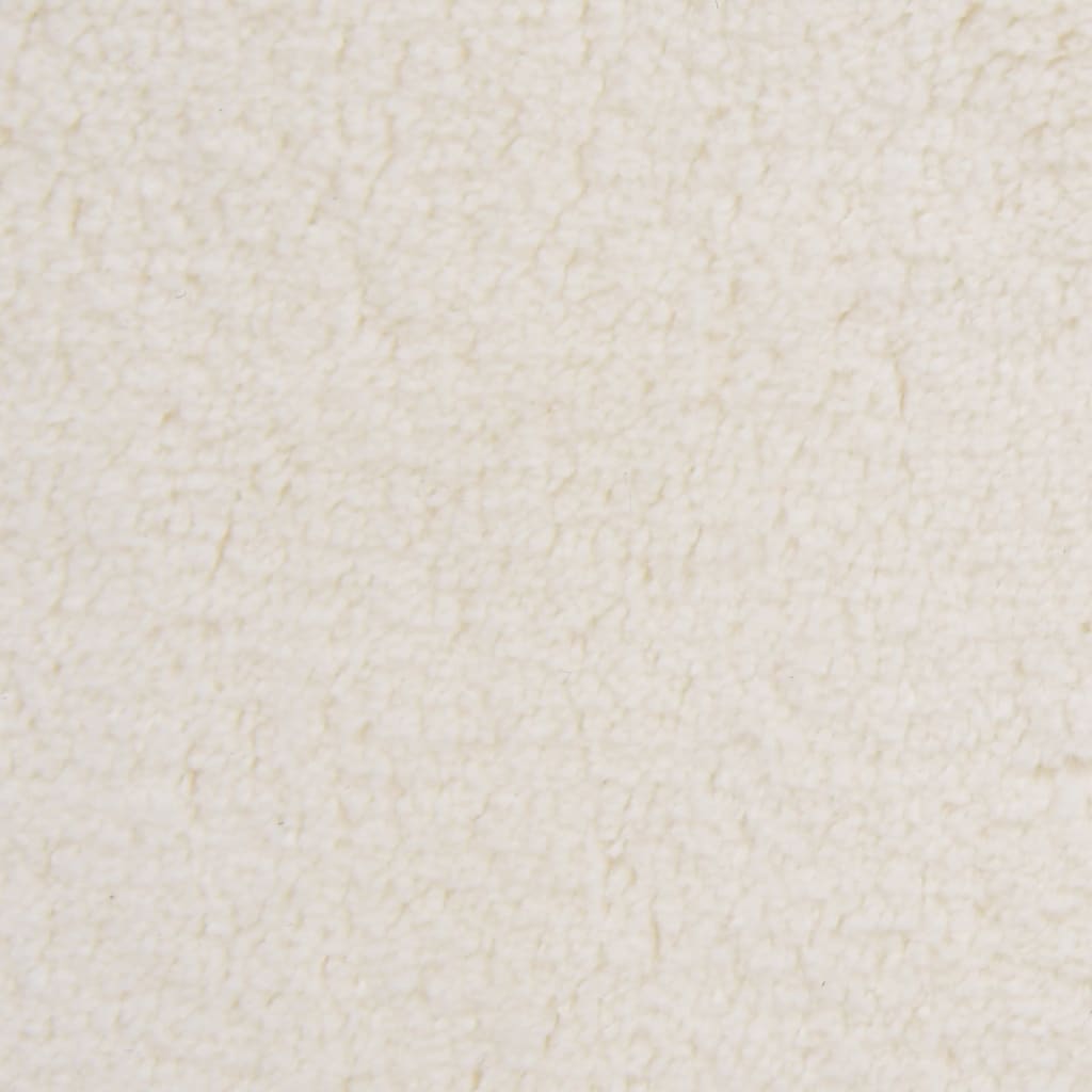 Hochflor-Teppich Creme 170x120 cm