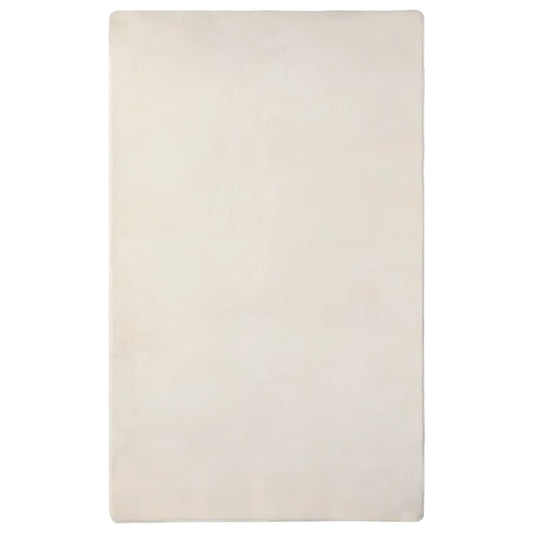 Hochflor-Teppich Creme 270x180 cm
