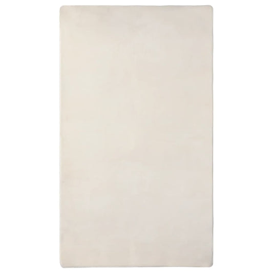 Hochflor-Teppich Creme 300x200 cm