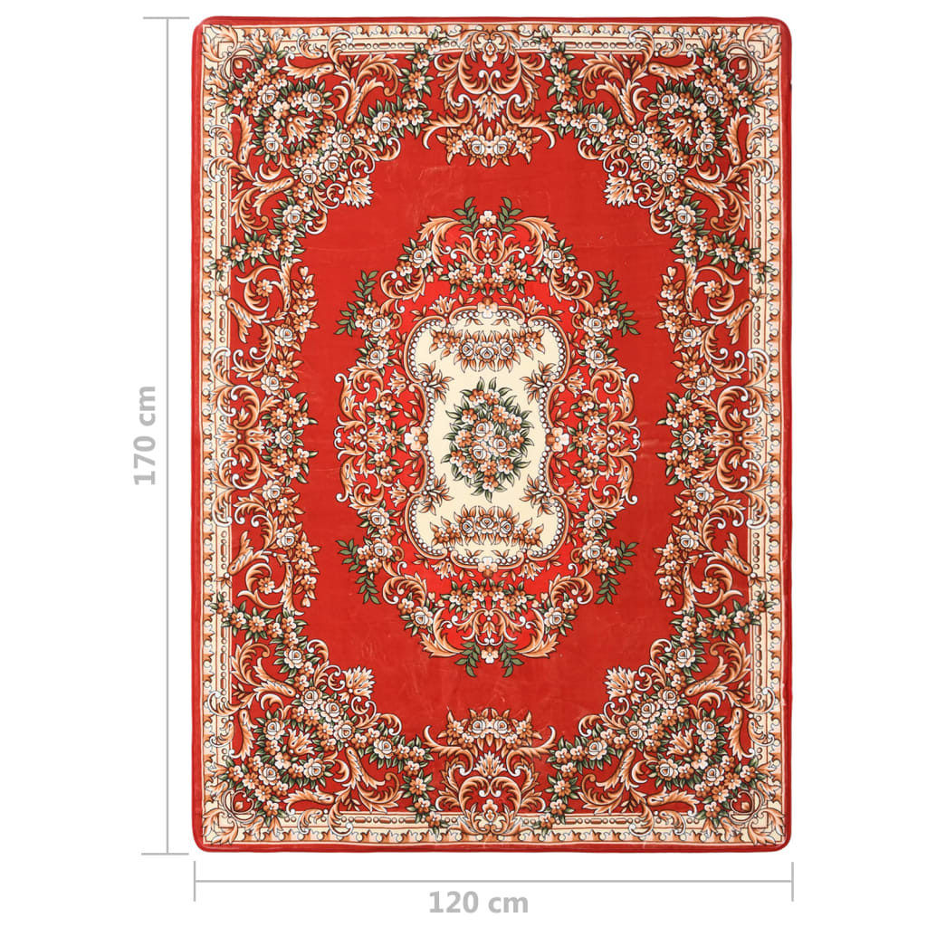 Bedruckter Orientteppich Mehrfarbig 120x170 cm