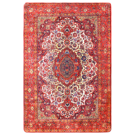 Bedruckter Orientteppich Mehrfarbig 140x200 cm