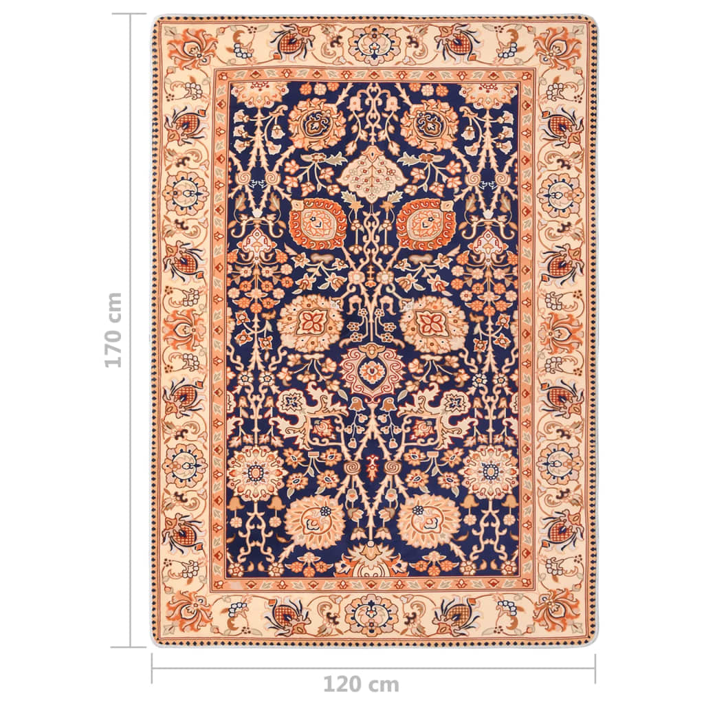 Bedruckter Orientteppich Mehrfarbig 120x170 cm