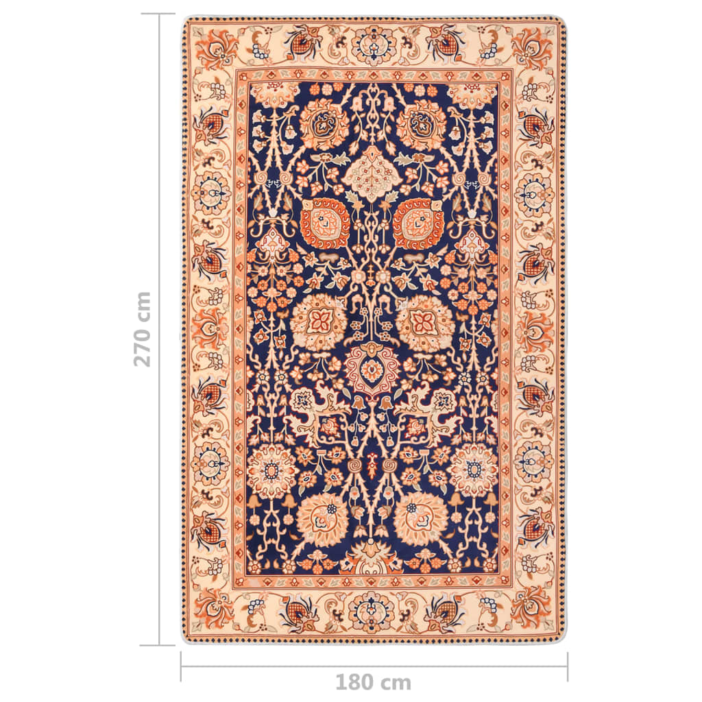 Bedruckter Orientteppich Mehrfarbig 180x270 cm