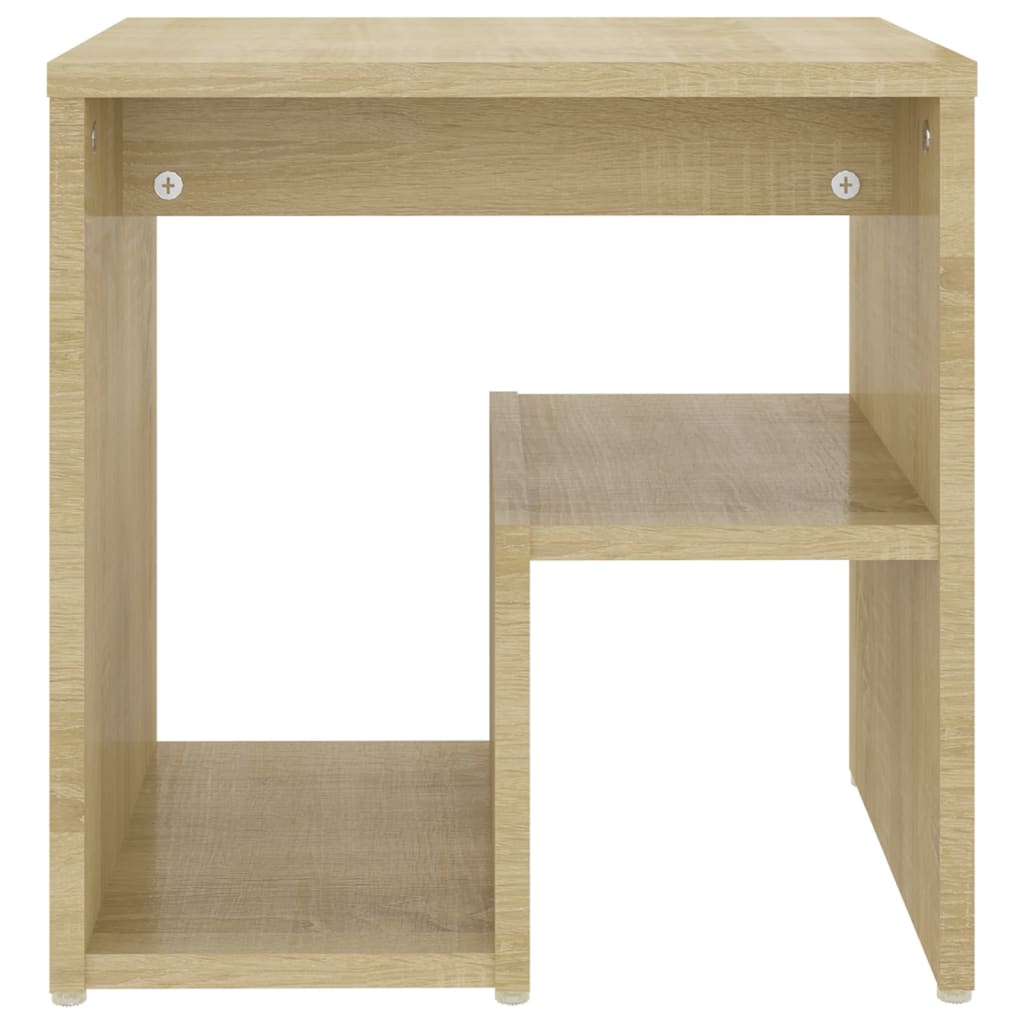 Tables de chevet 2 pcs. Chêne Sonoma 40x30x40 cm matériau bois