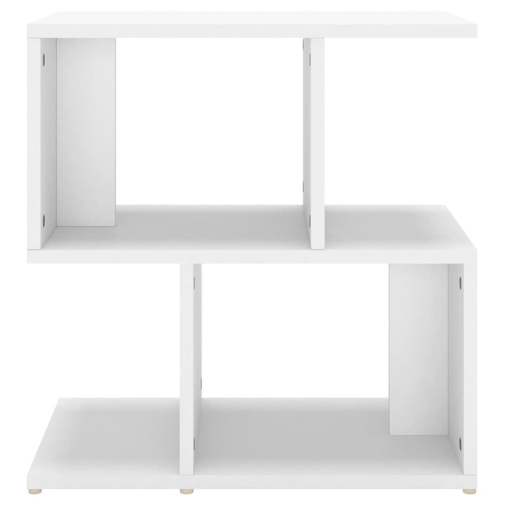 Tables de chevet 2 pcs. Blanc 50x30x51,5 cm en bois