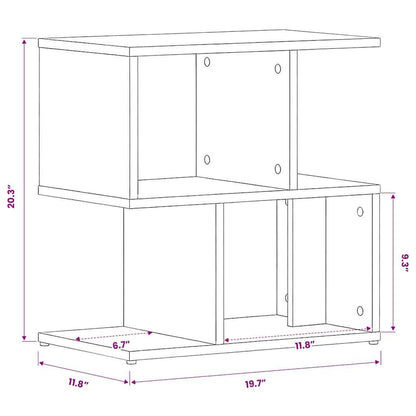 Nachttisch Sonoma-Eiche 50x30x51,5 cm Holzwerkstoff