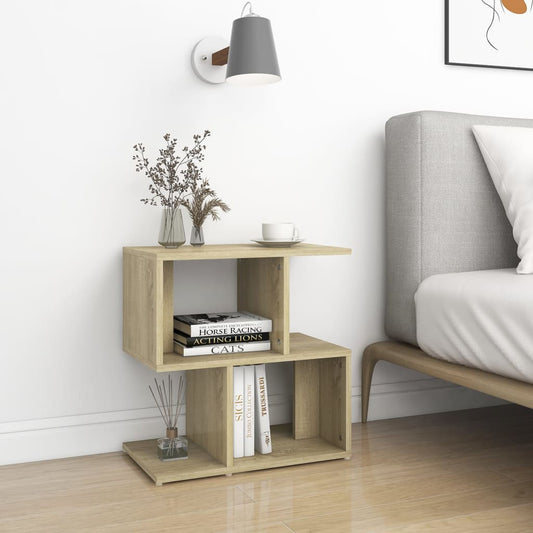 Tables de chevet 2 pcs. Chêne Sonoma 50x30x51,5 cm matériau bois