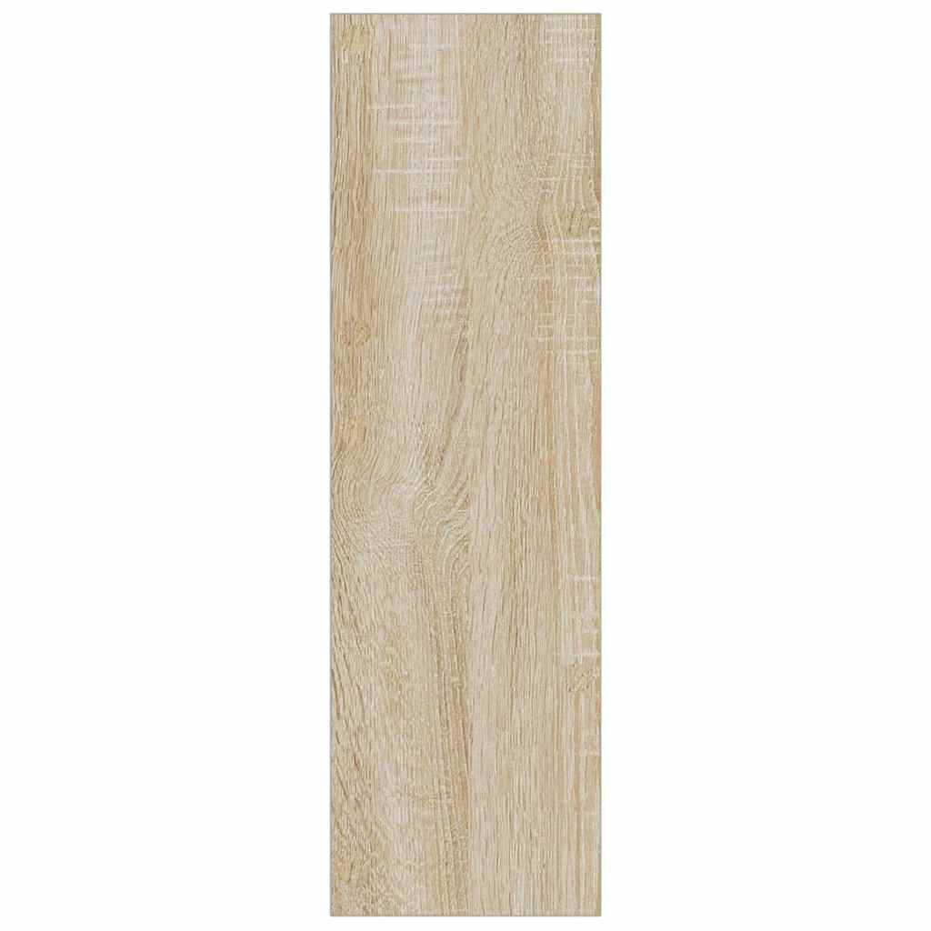 Wand-Schuhschränke 2 Stk. Sonoma-Eiche 80x18x60cm Holzwerkstoff