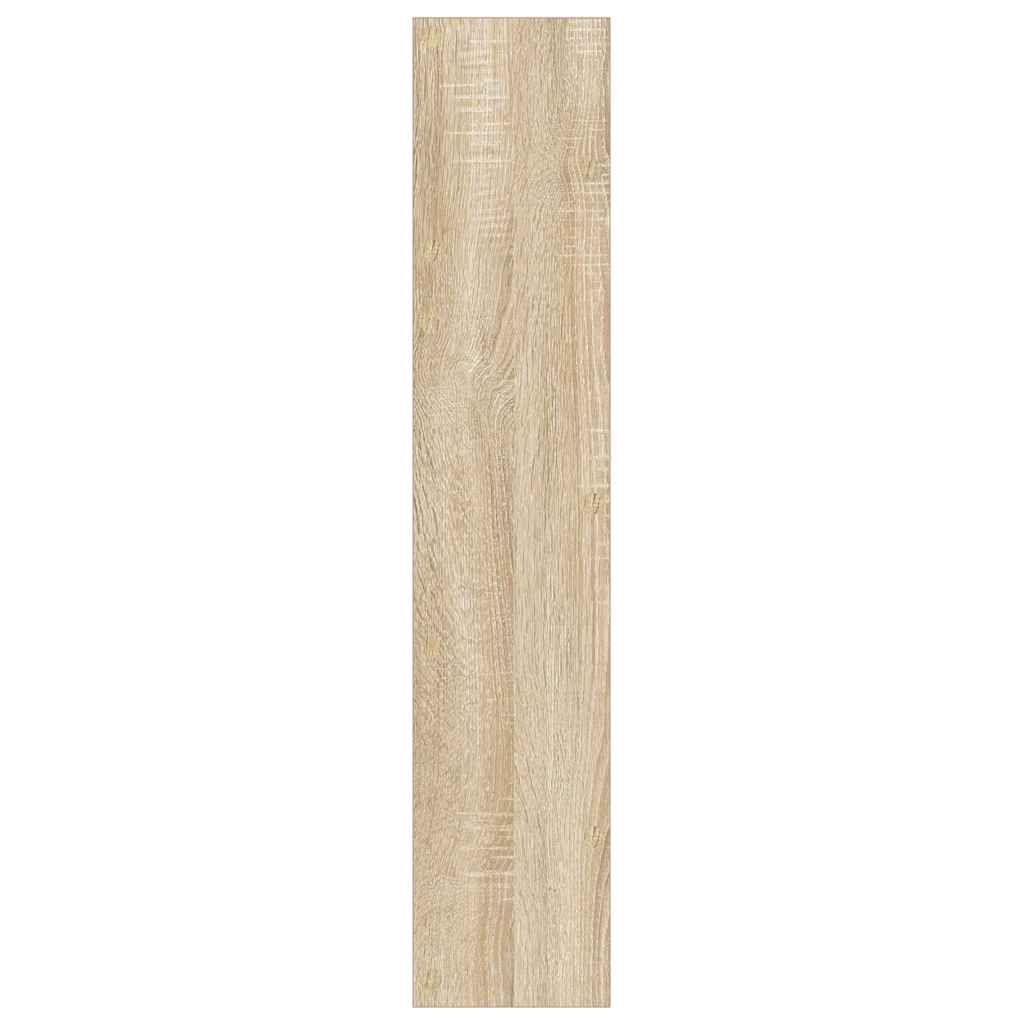 Wand-Schuhschrank Sonoma-Eiche 80x18x90 cm Holzwerkstoff