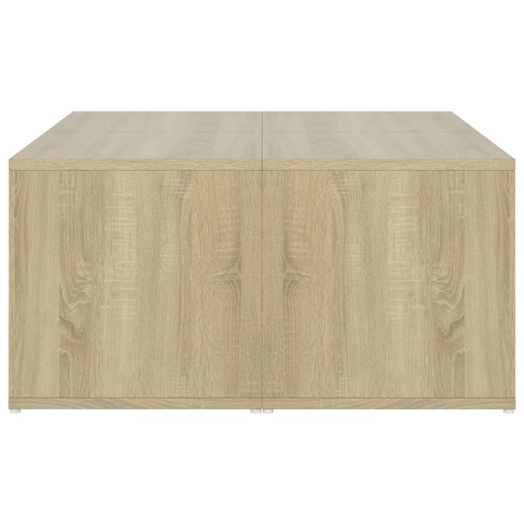 Couchtische 4 Stk. Sonoma-Eiche 33x33x33 cm Holzwerkstoff