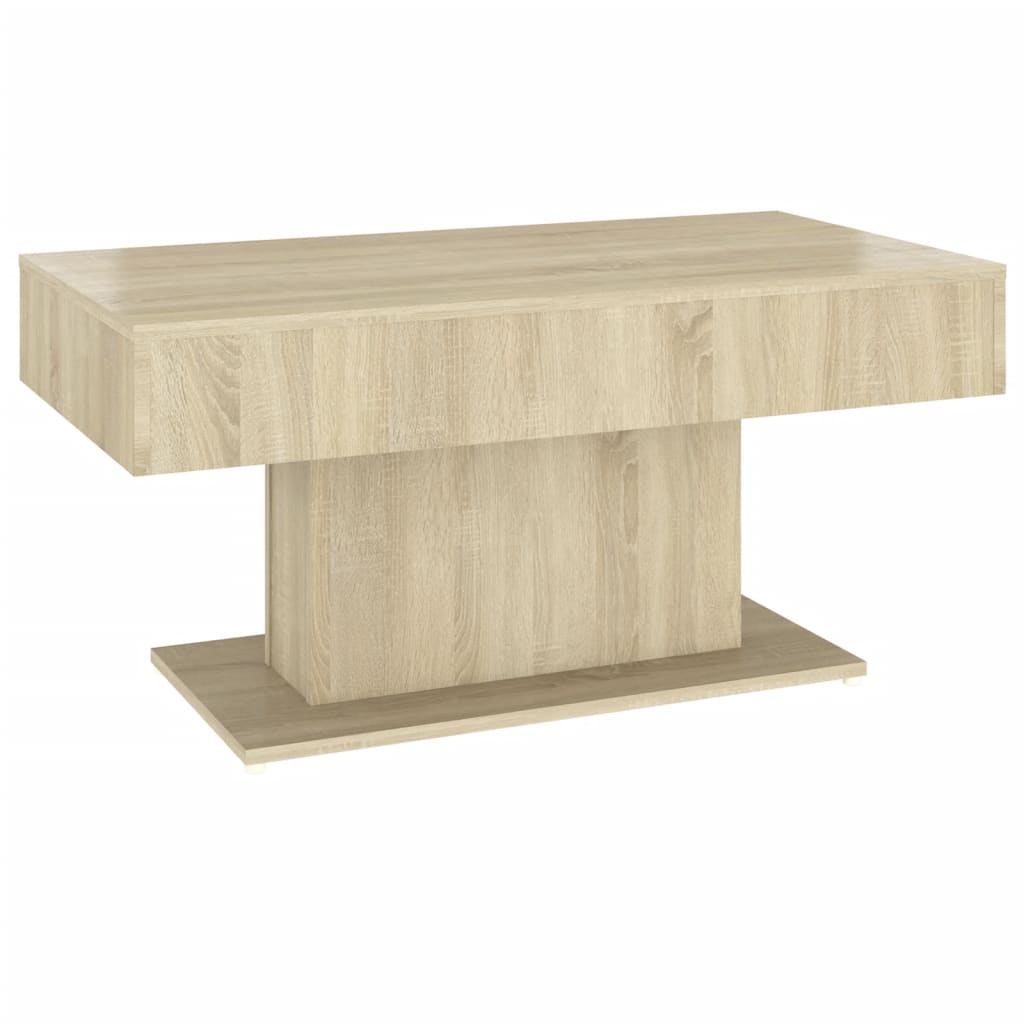 Coffee table Sonoma oak 96x50x45 cm wood material