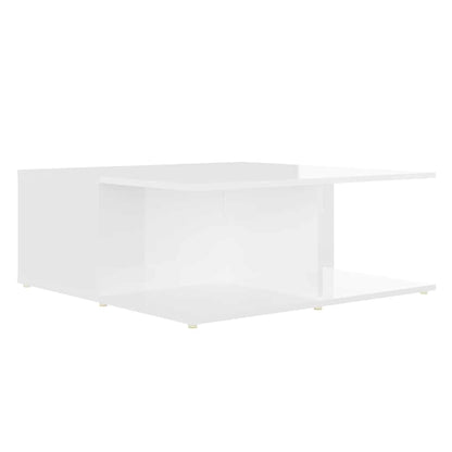 Couchtisch Weiß 80x80x31 cm Holzwerkstoff