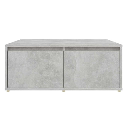 Couchtisch Betongrau 80x80x31 cm Holzwerkstoff